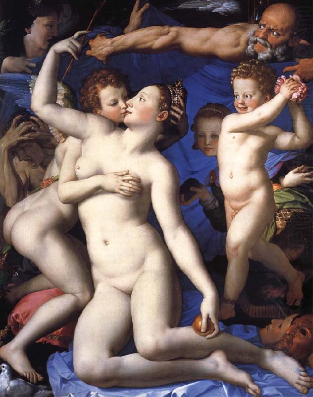 Agnolo Bronzino An Allegory with Venus and Cupid china oil painting image